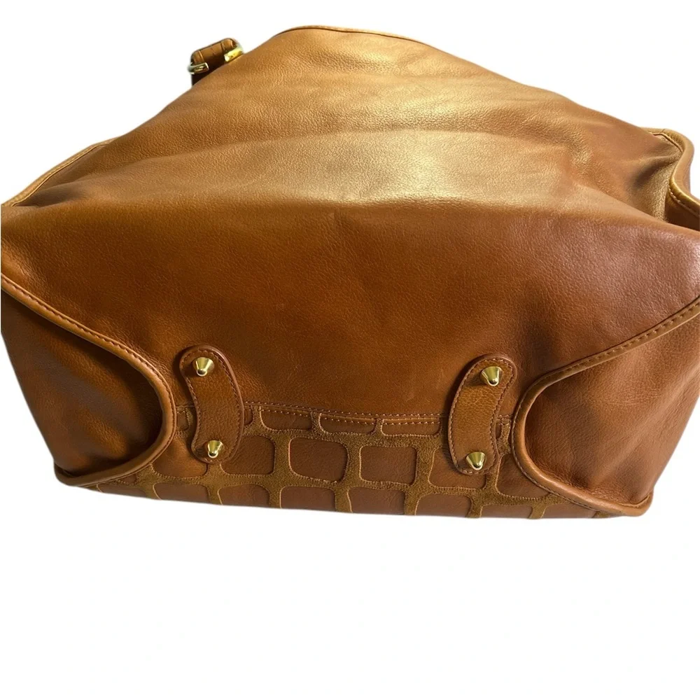 Christian Dior 61  Caramel Color Hobo with 2 Charms
